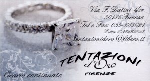 OREFICERIA TENTAZIONI D'ORO - Firenze